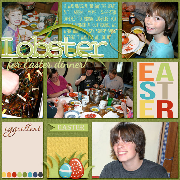 Lobster for Easter