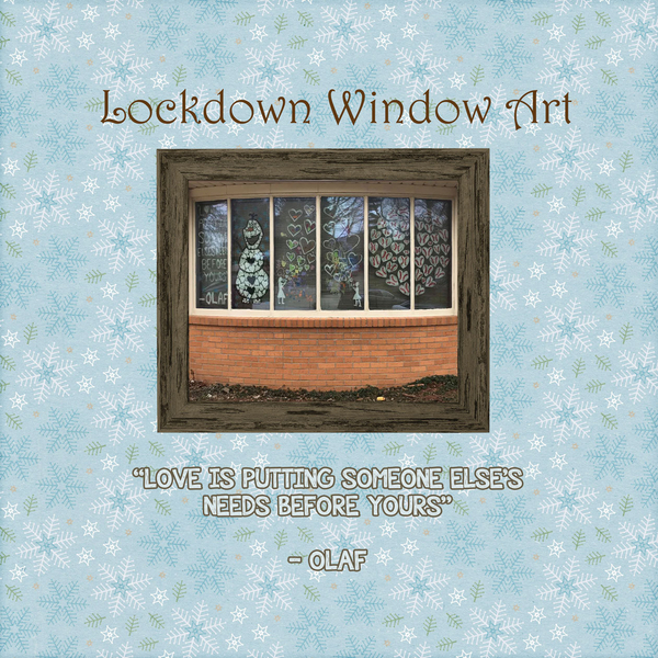 Lockdown Window Art