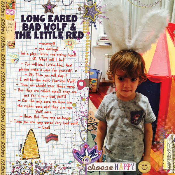 Long Eared Bad Wolf + The Little Red