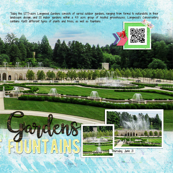 Longwood Gardens, right