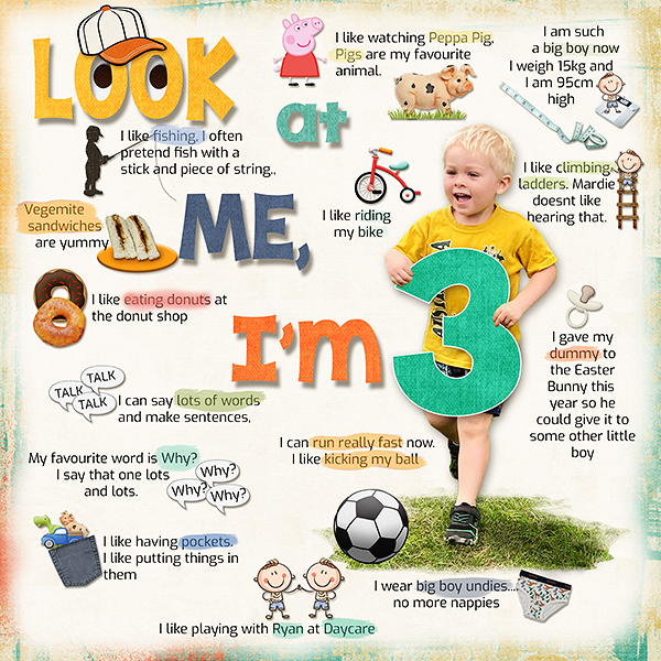 Look at ME I'm 3