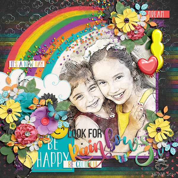look for rainbows