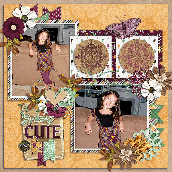 looking cute