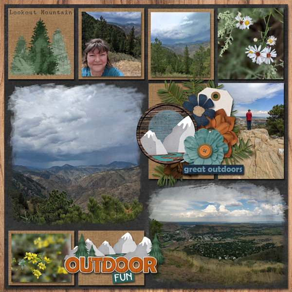 Looking out Lookout Mountain