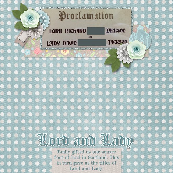 Lord and Lady