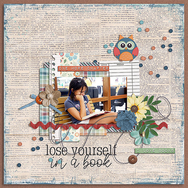 lose yourself in a book