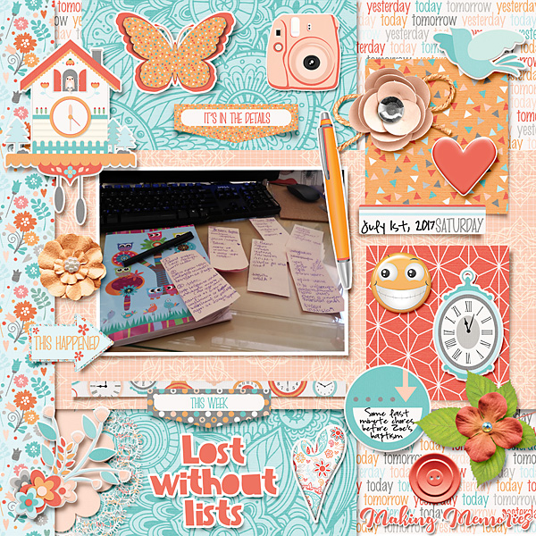 Lost without lists