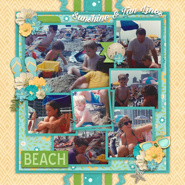 Lotsa Photos 16 Template #4-Miss Fish
