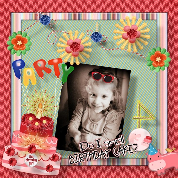 Love Birthday Cake