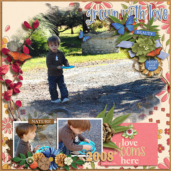 Love blooms here