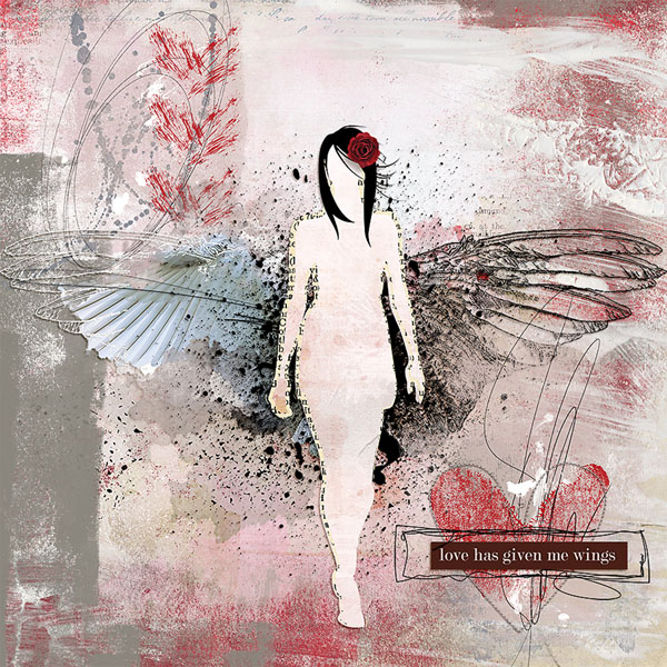 love has given me wings