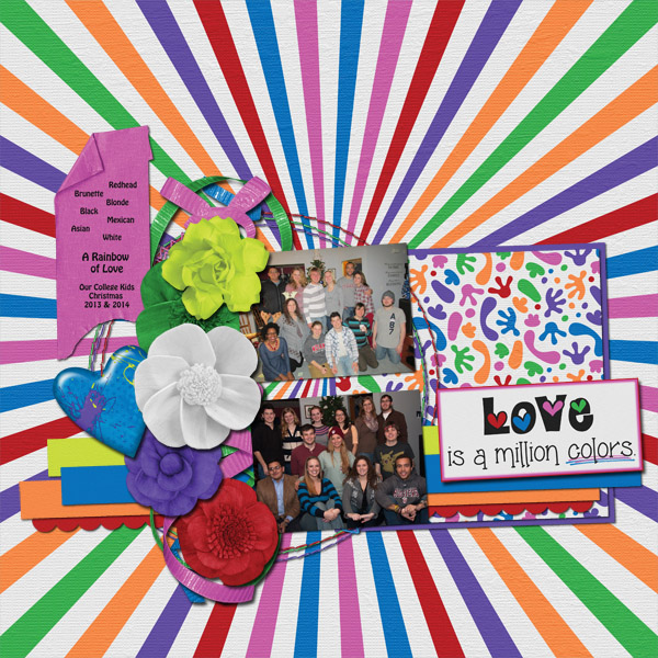 LOVE is a million colors