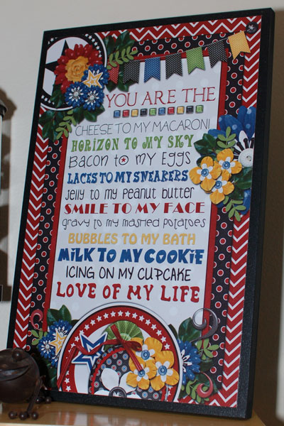 love life plaque