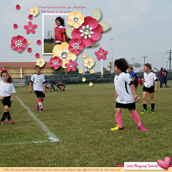 Love Playing Soccer
