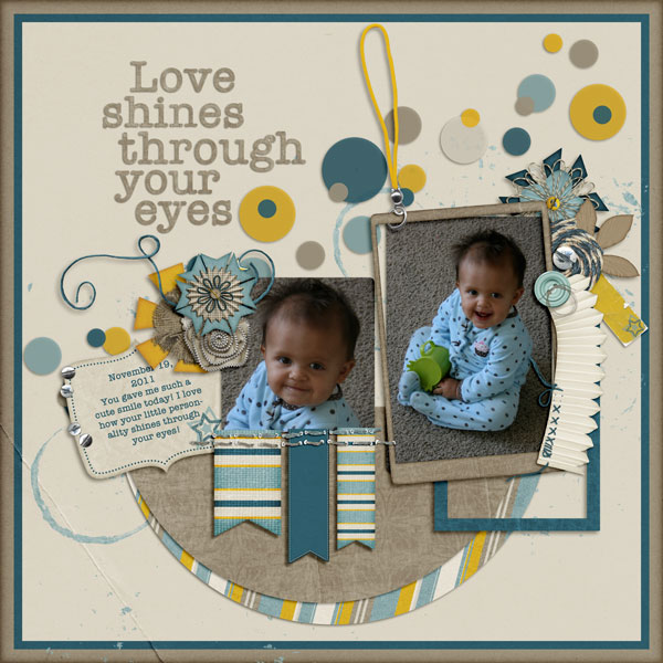 Love shines through your eyes