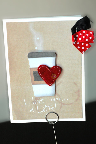 Love You a Latte Card