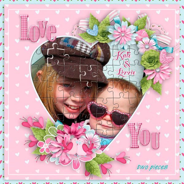 Love You Two Pieces