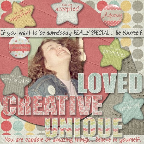 Loved, Creative, Unique