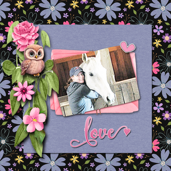 Loves Her Horse