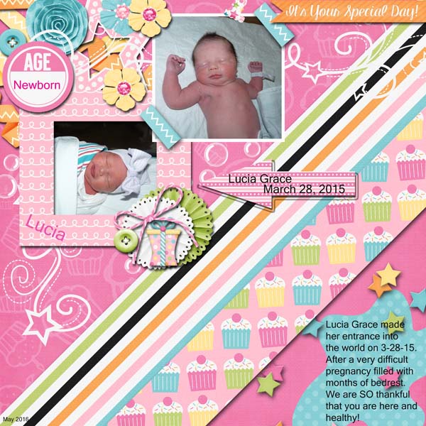 Lucia's BIRTH Day (page 1)