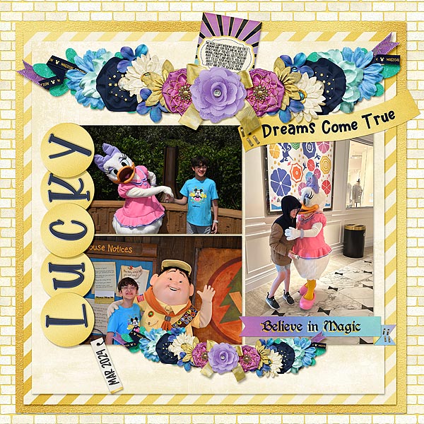 Lucky Mommy Son Trip