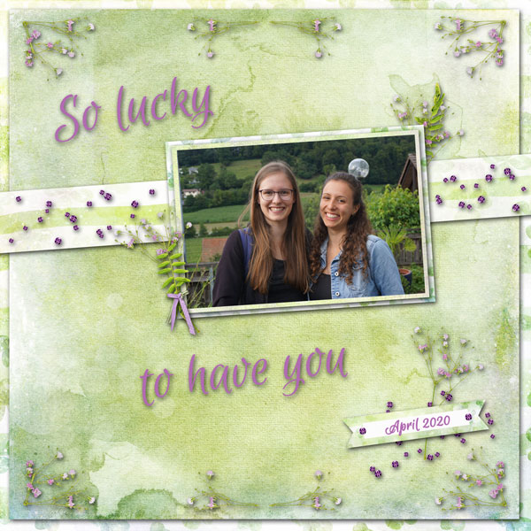 Lucky to have you