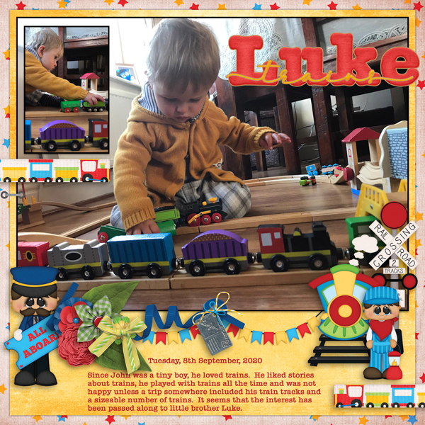 Luke and Trains