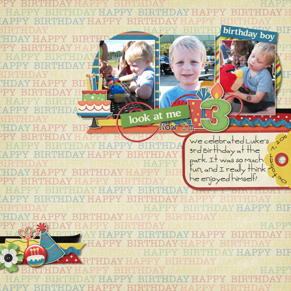 Luke's 3rd Birthday!