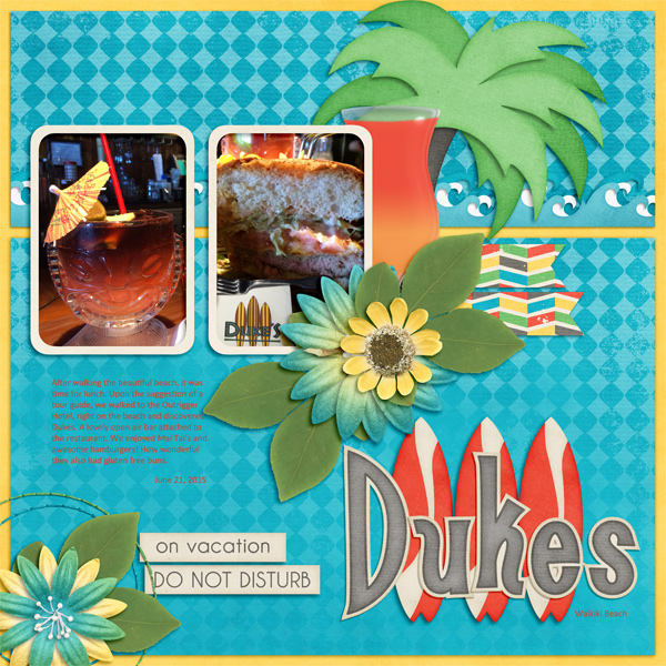 Lunch at Dukes