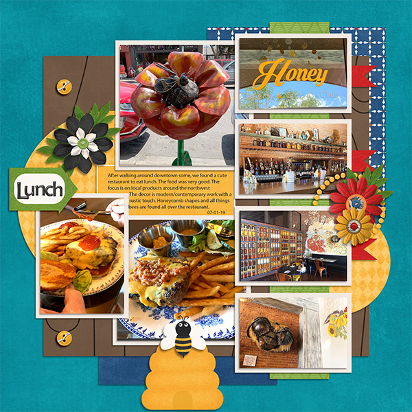 Lunch at Honey