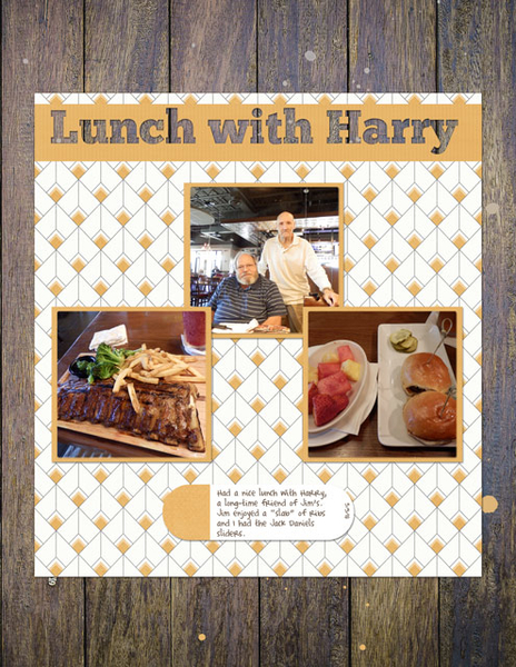 Lunch with Harry