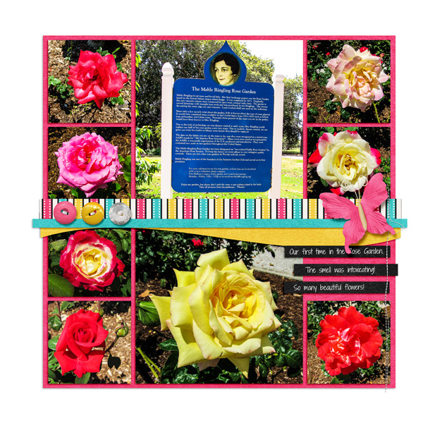 Mable Ringling's Rose Garden - left side