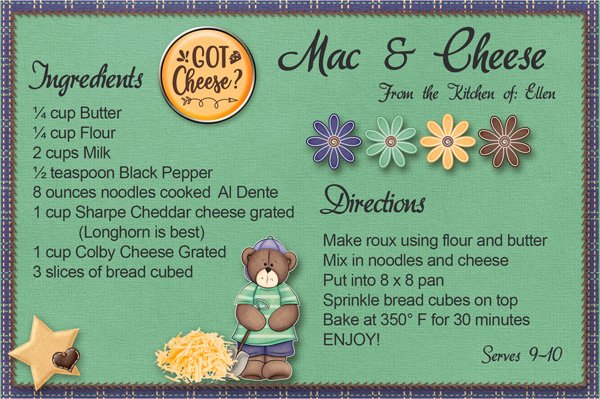 Mac&Cheese Recipe