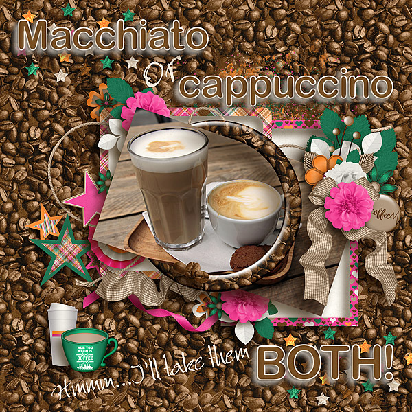 Macchiato or cappuccino