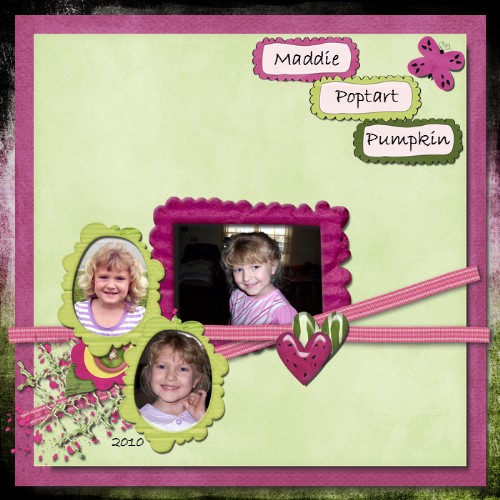 Maddie, Poptart, Pumpkin 2010