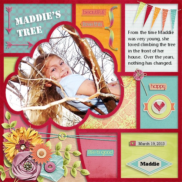 Maddie's Tree March 2013