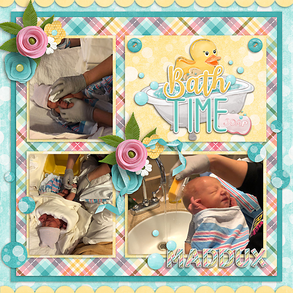 Maddux Bath Time