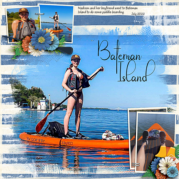 Maddy-paddle-boarding