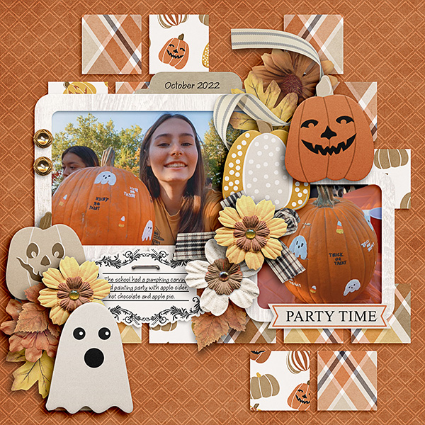 Maddy-pumpkin-painting