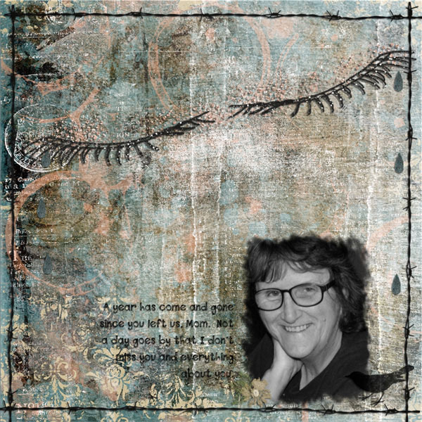 Made with Distressed by Created by Jill Scraps