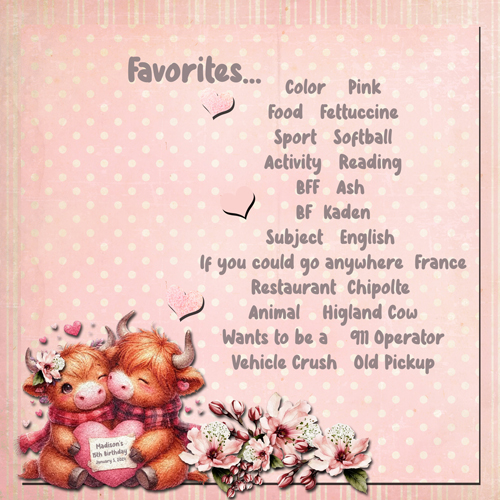 Madison Favorites