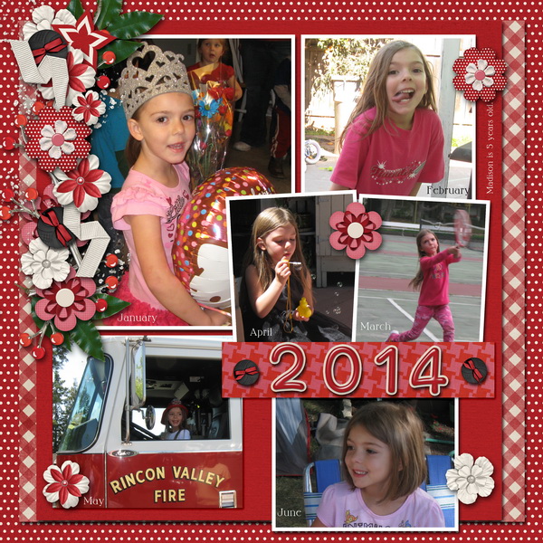 Madison is 5