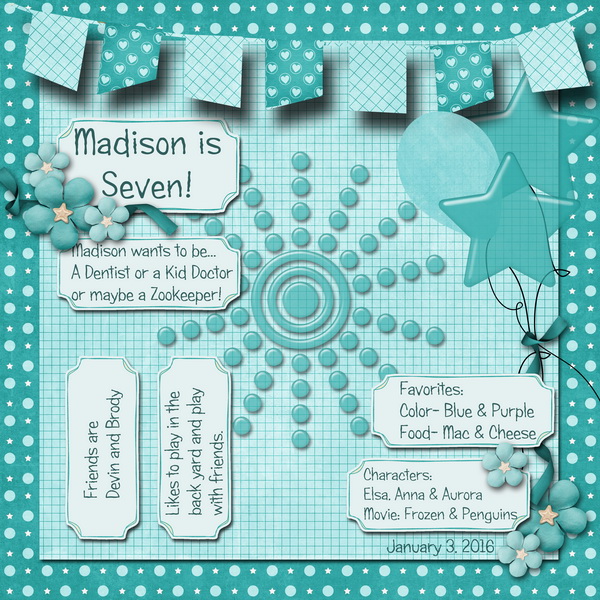 Madison is Seven