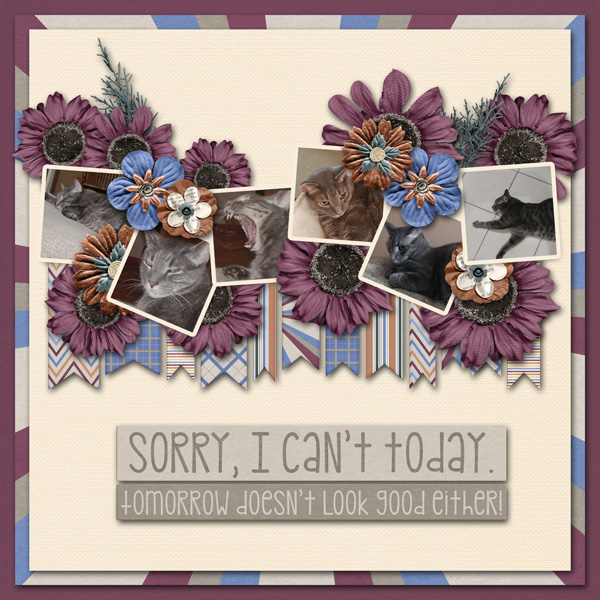 MagGraphics-Lazy Days Kit and Template