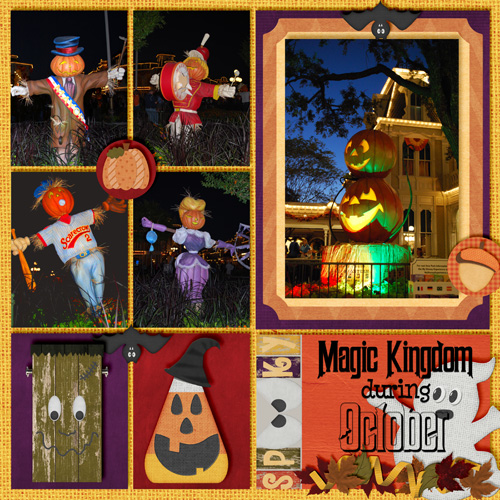 Magic Kingdom in October