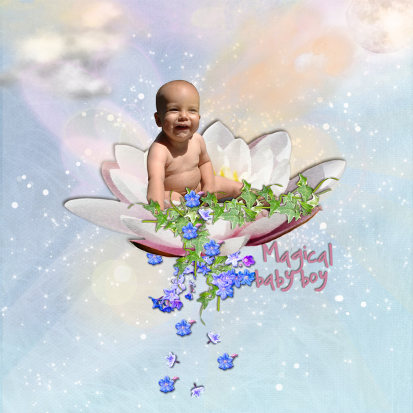 Magical baby boy