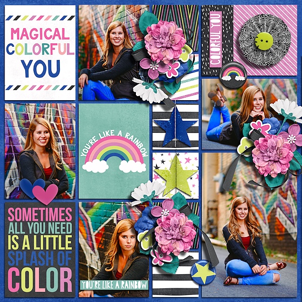 Magical colorful you
