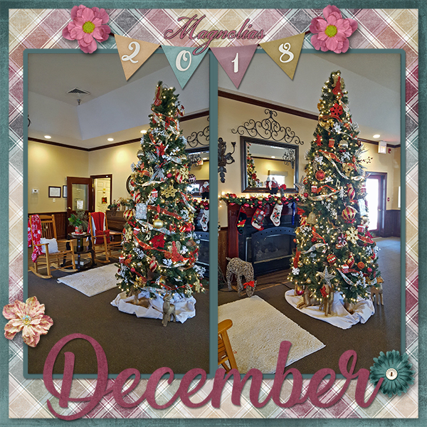 Magnolias On Christmas