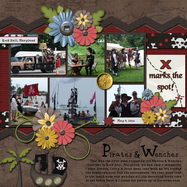 MagsGraphics Avast Pirates + Chevron 3 Templates by Miss Fish