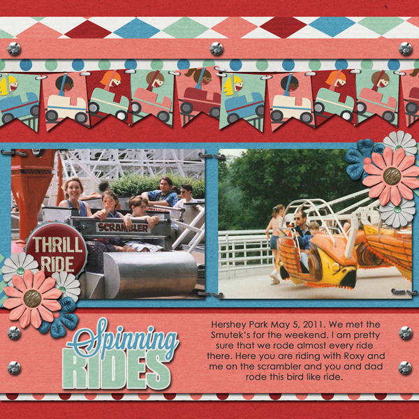 MagsGraphics Coaster Craze and Miss Fish Happy Days Template